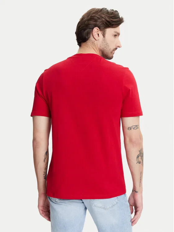 Футболка regular fit American Monotype Tommy Hilfiger, красный — фото 3