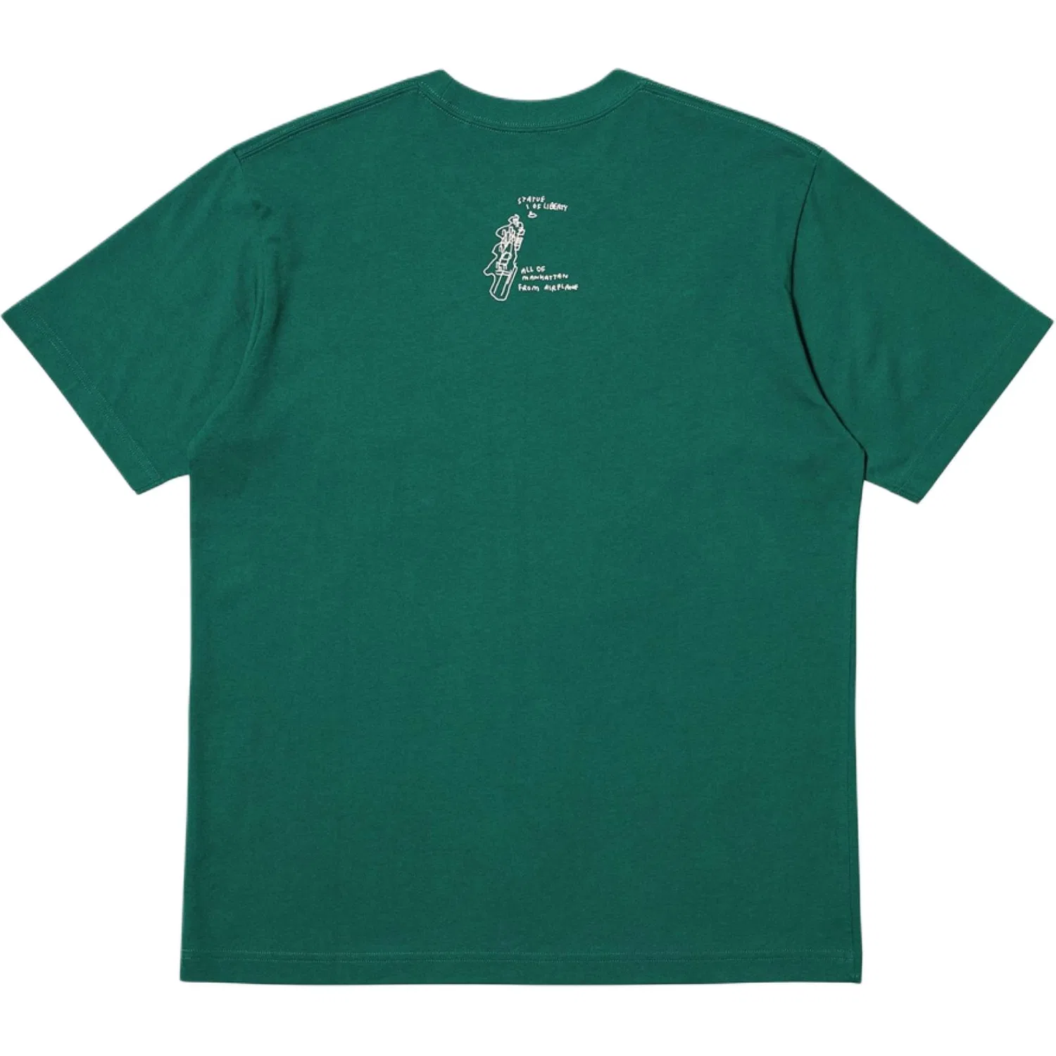Детская футболка с принтом Jason Polan UNIQLO, Dark Green — фото 3