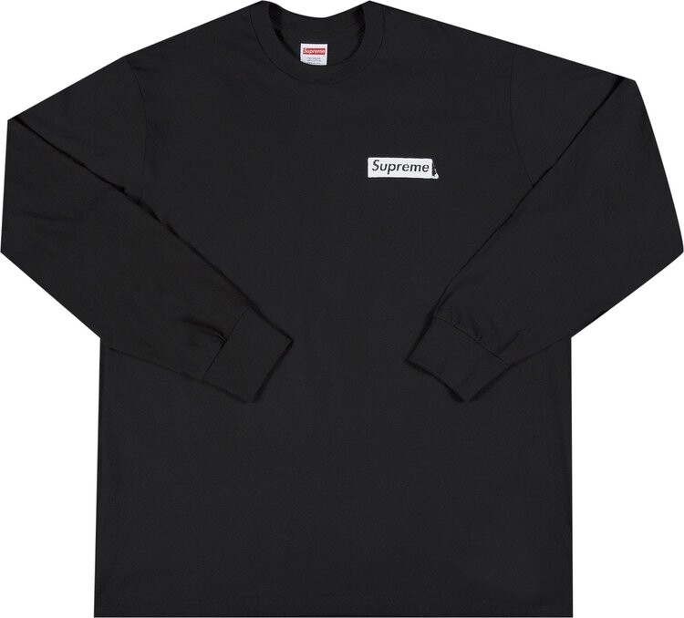 

Лонгслив Supreme Sacred Unique Long-Sleeve Tee 'Black', черный