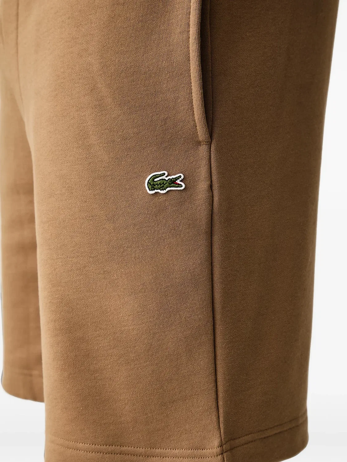 Шорты из джерси на кулиске нейтрального цвета Lacoste, нейтральные — фото 2
