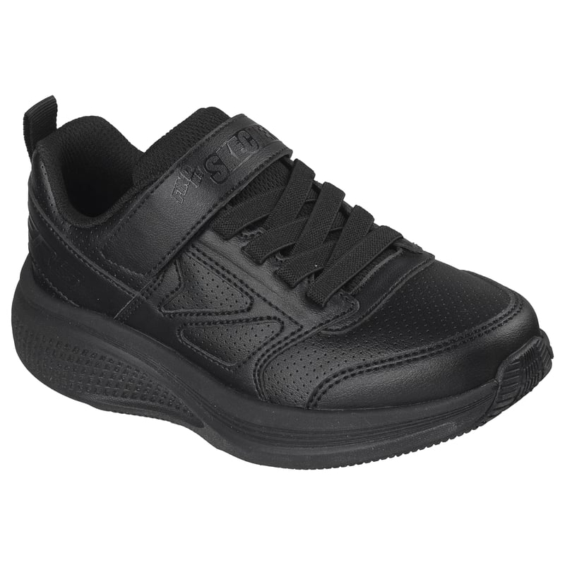 Skechers Kids Детские низкие беговые кроссовки GO RUN Elevate 20, черные — фото 3