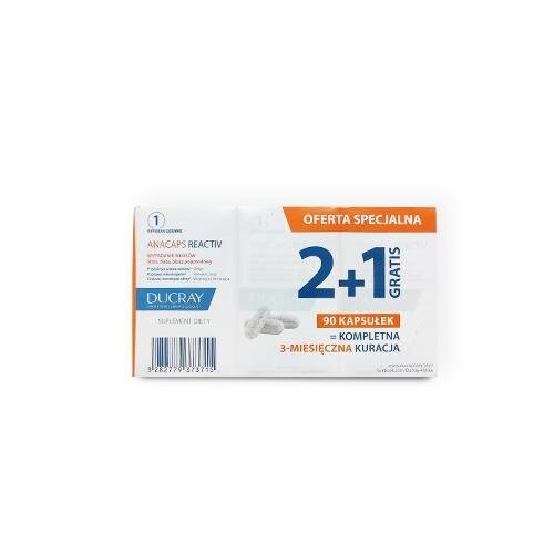 

Ducray Anacaps Reactiv, Добавка , 3x30 капсул.