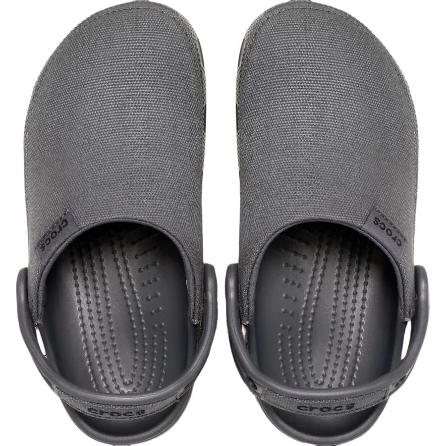 Детские сланцы для улицы Crocs, черный — фото 4