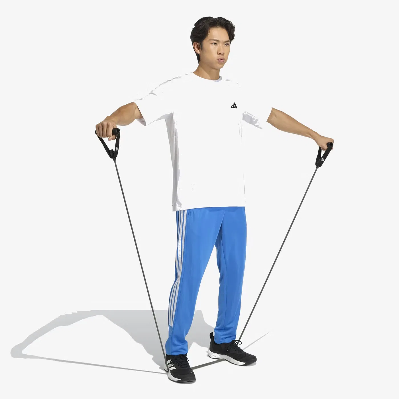 Футболка тренировочная с принтом Workout Essentials FeelReady Adidas, белый — фото 4