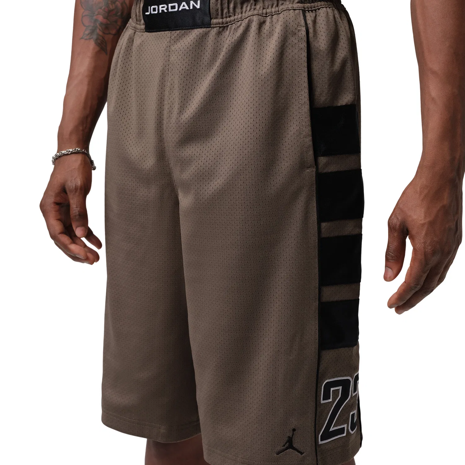 Мужские шорты Brooklyn Cat Scratch Shorts 'Palomino Black' Jordan, Palomino/Black — фото 4