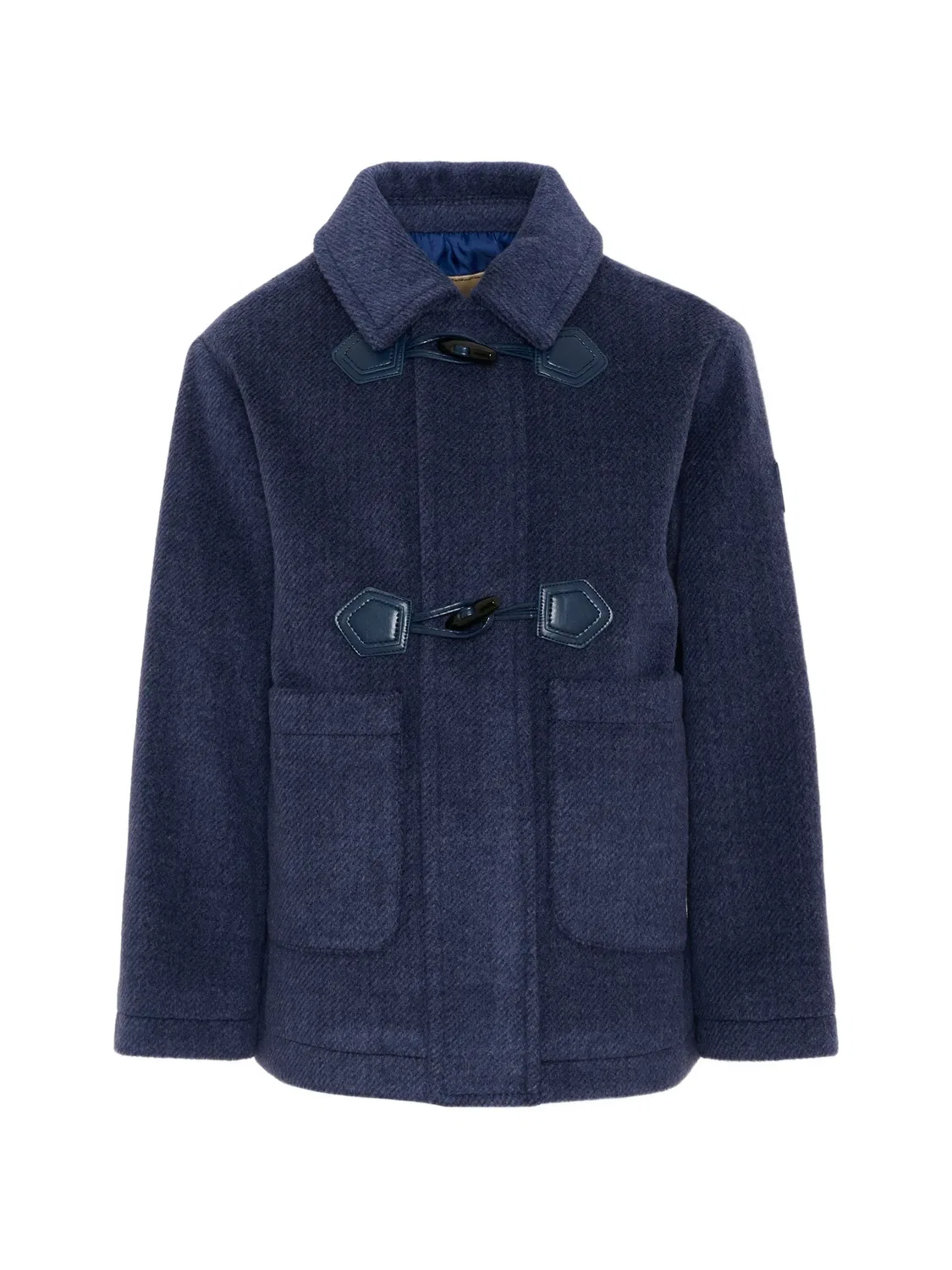 Дафлкот с застежкой тогл Trussardi Junior, синий