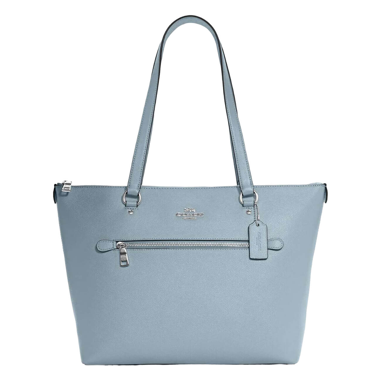 

Сумка Coach Outlet Gallery Tote, голубой, Синий, Сумка Coach Outlet Gallery Tote, голубой
