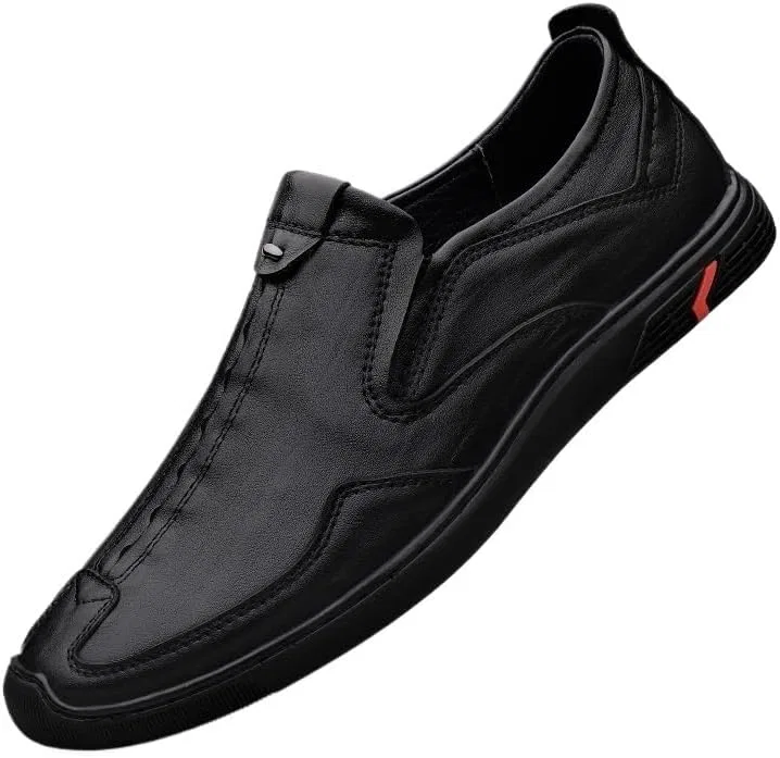 Лоферы кожаные Formal Oxford Shoes, Black UOPYNE