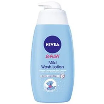 Гель для мытья лица, тела и волос Nivea Baby, 500 мл & гель для душа для мягкого купания, 450 мл