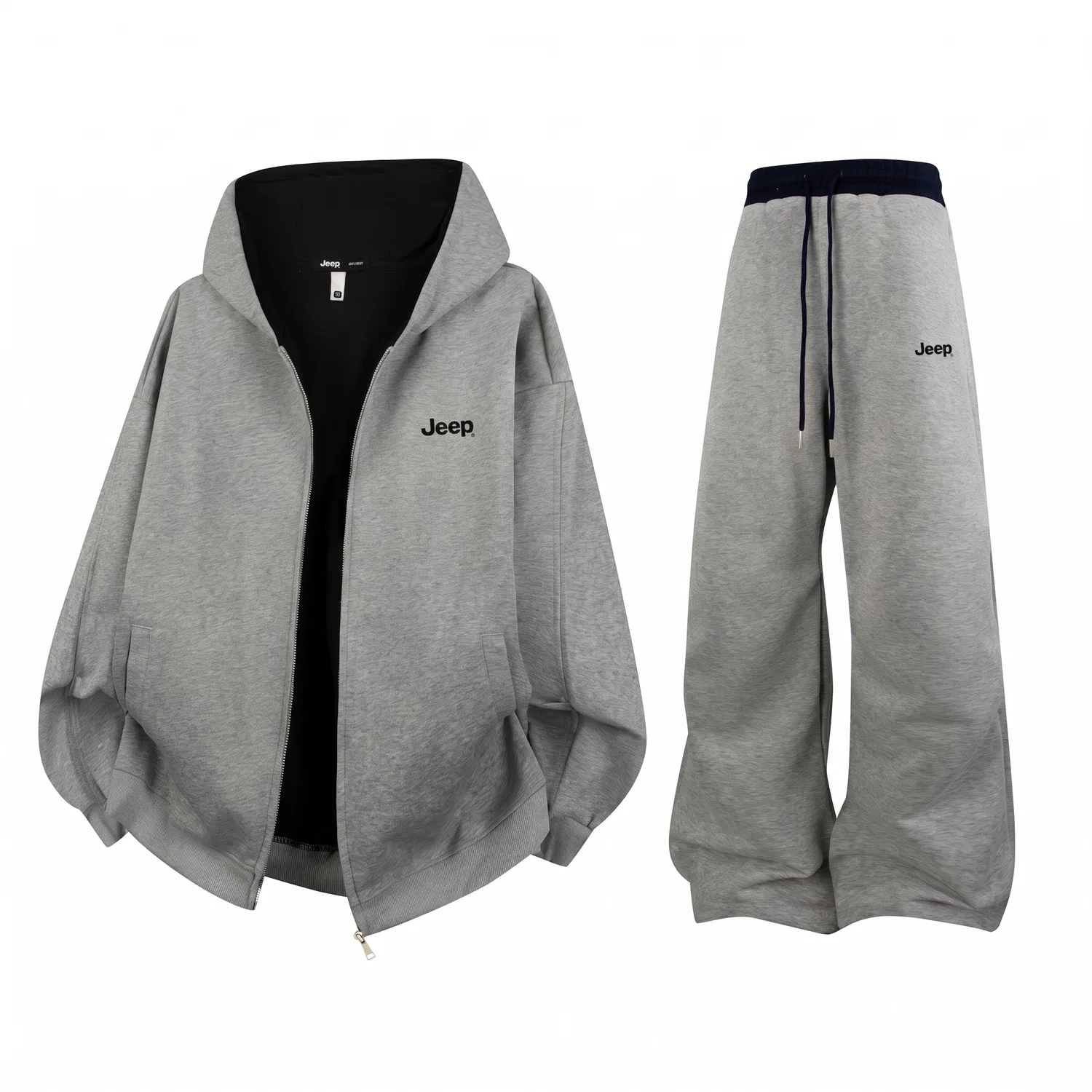 Детский спортивный комплект с длинным рукавом Jeep, Heather Grey
