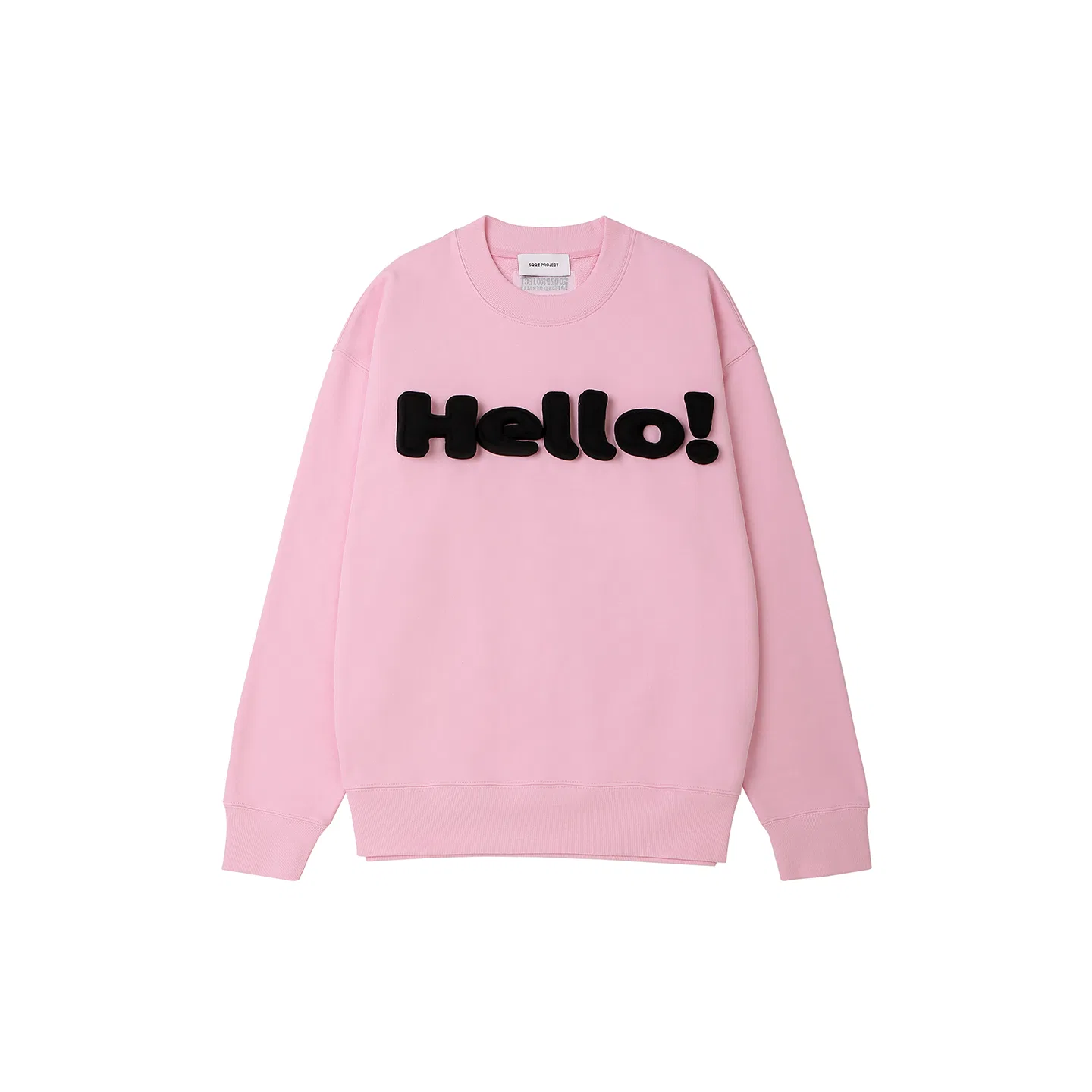 Детский свитшот свободного кроя Purple Crew Neck Loose Fit Sweatshirt SQQZ Project — фото 3