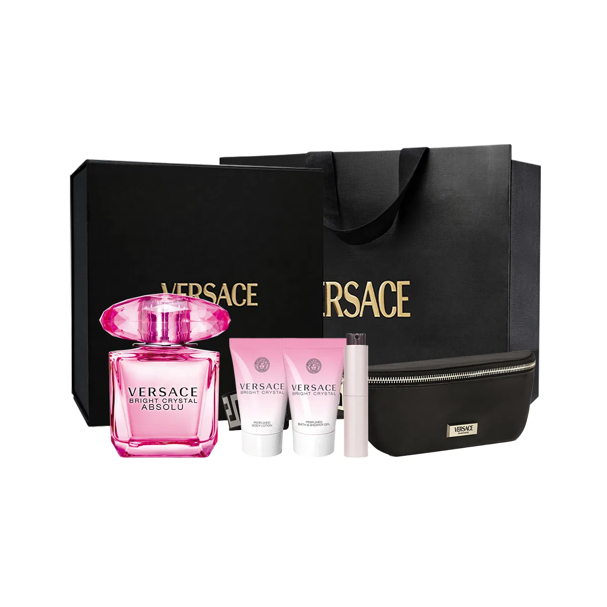 Женский парфюмерный набор VERSACE Zhenzhi Pink Diamond, 50 мл, Цвет: Pink — фото 2