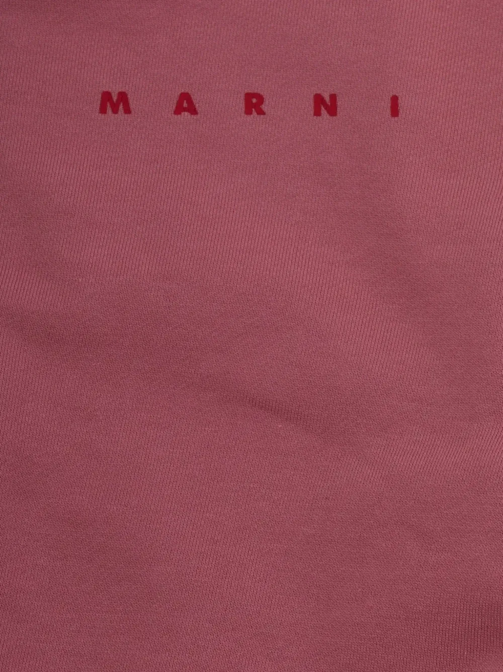 Худи на молнии Marni Kids, розовый — фото 3