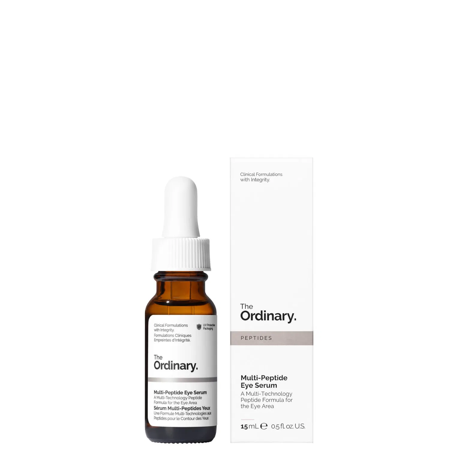 Набор сывороток для глаз и лица с пептидами и гиалуроновой кислотой Multi-Peptide Eye Serum and HA Duo The Ordinary — фото 2