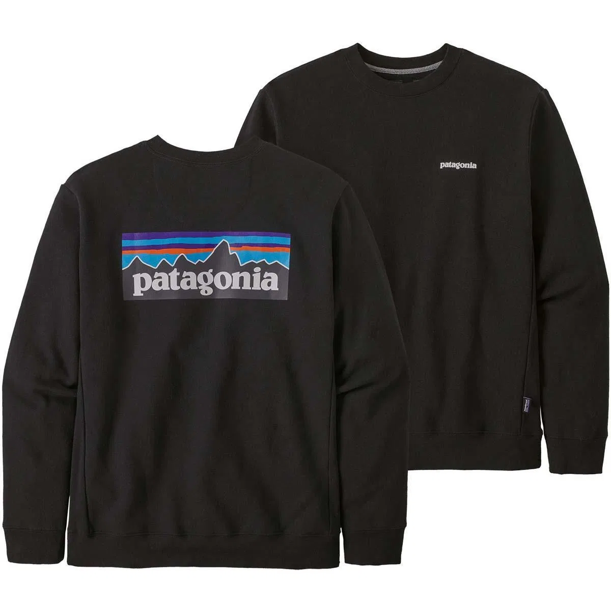 Свитшот с принтом P-6 Logo Uprisal Patagonia, Black — фото 3