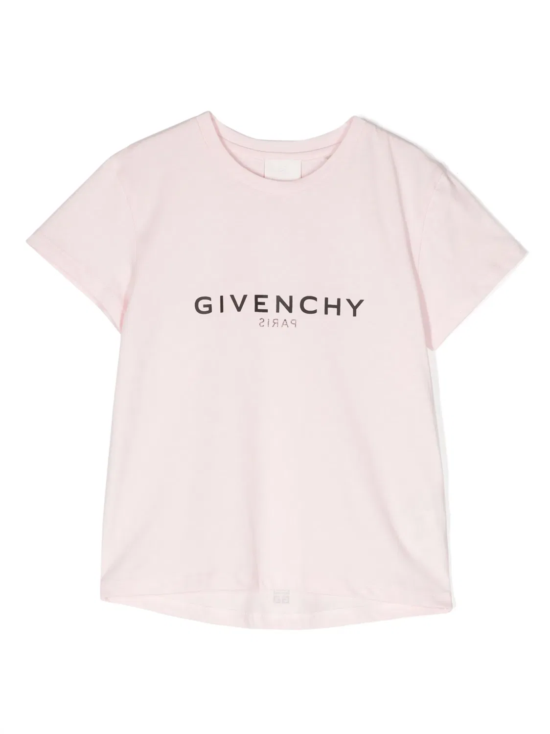 Футболка с логотипом из хлопка Givenchy, розовый