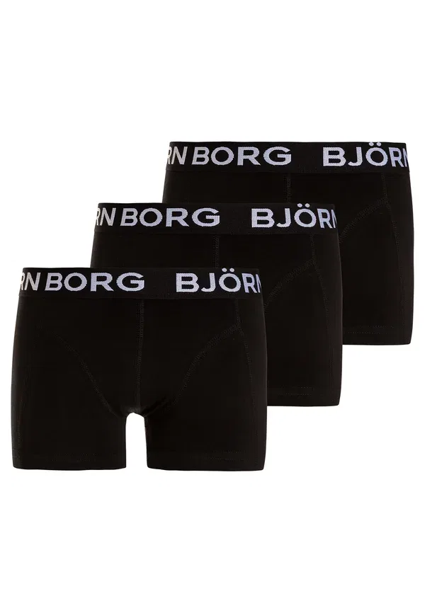 Комплект из 3 трусов-боксеров Solids Sammy Shorts Bjorn Borg, черный