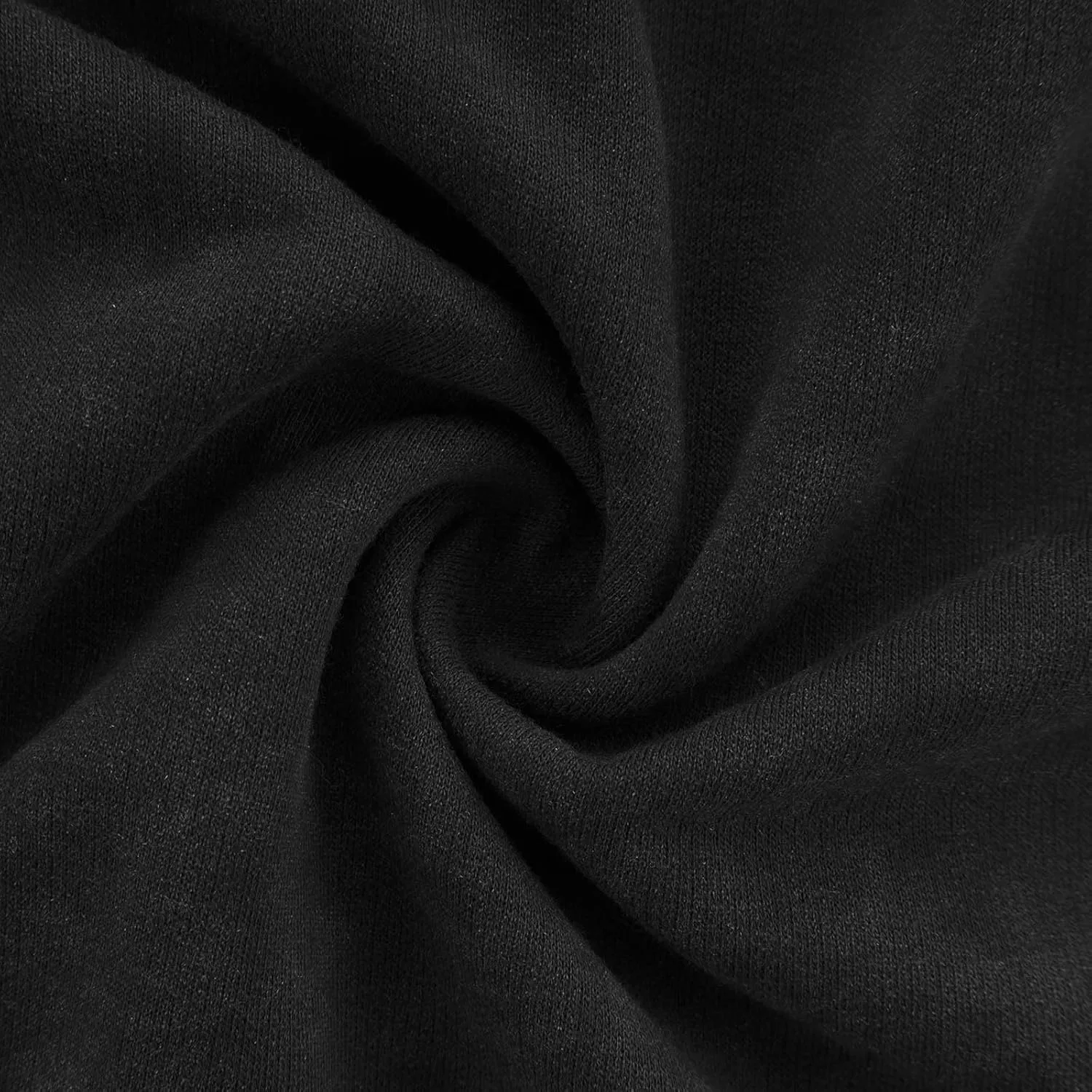 Мужская футболка с круглым вырезом в стиле хенли Tie Dye, Black — фото 4