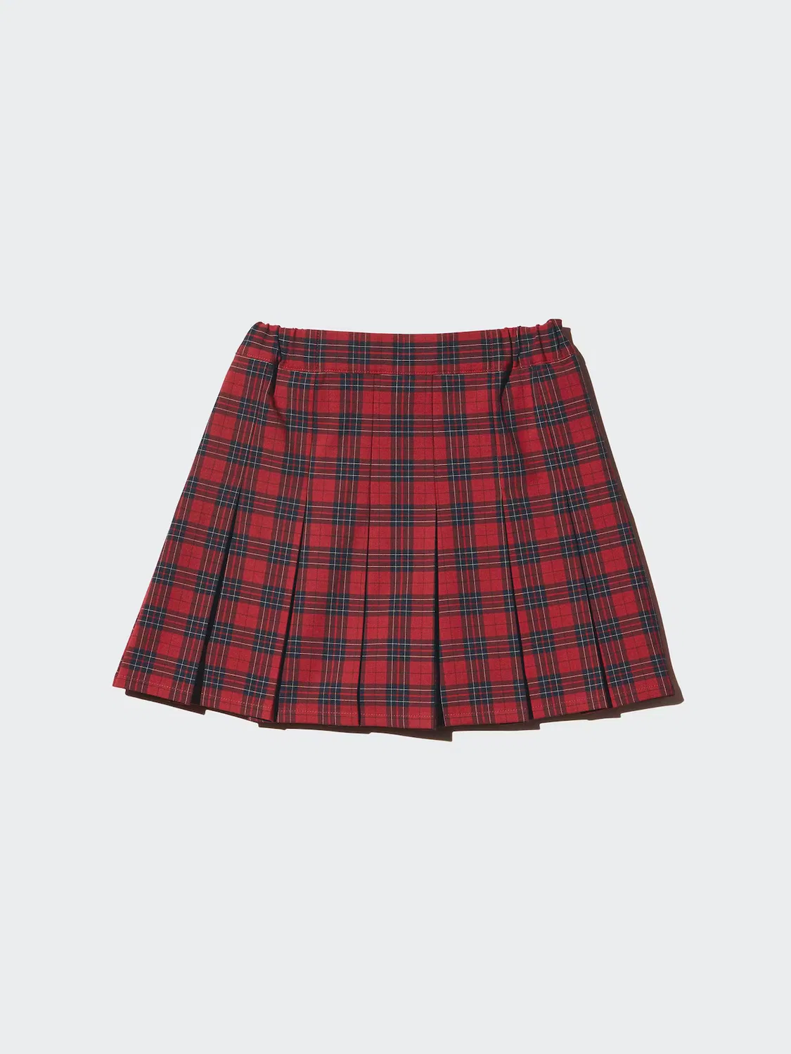 Шорты Uniqlo, мини, для девочек, красный — фото 3