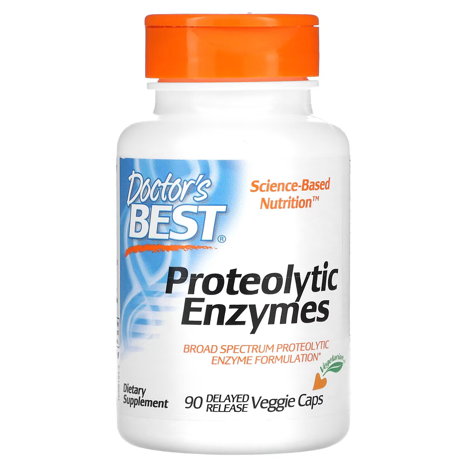 

Doctor's Best, протеолитические ферменты, 90 капсул