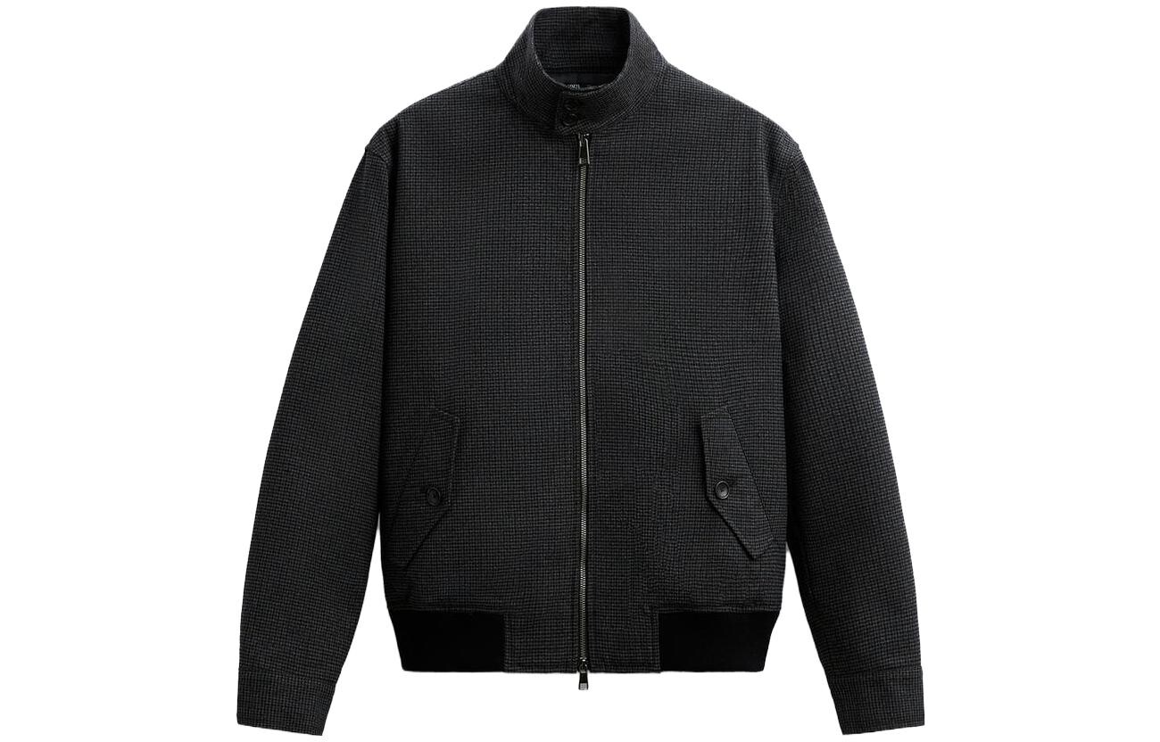 

Куртка мужская серая / синяя Zara, серый/синий