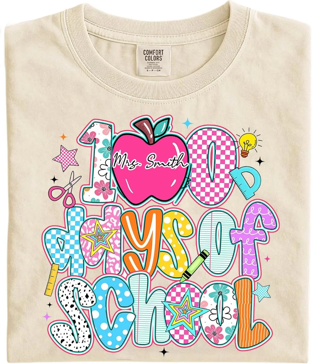 

NAZENTI вышитый свитшот Teacher Quarter Zip — подарок для учителя