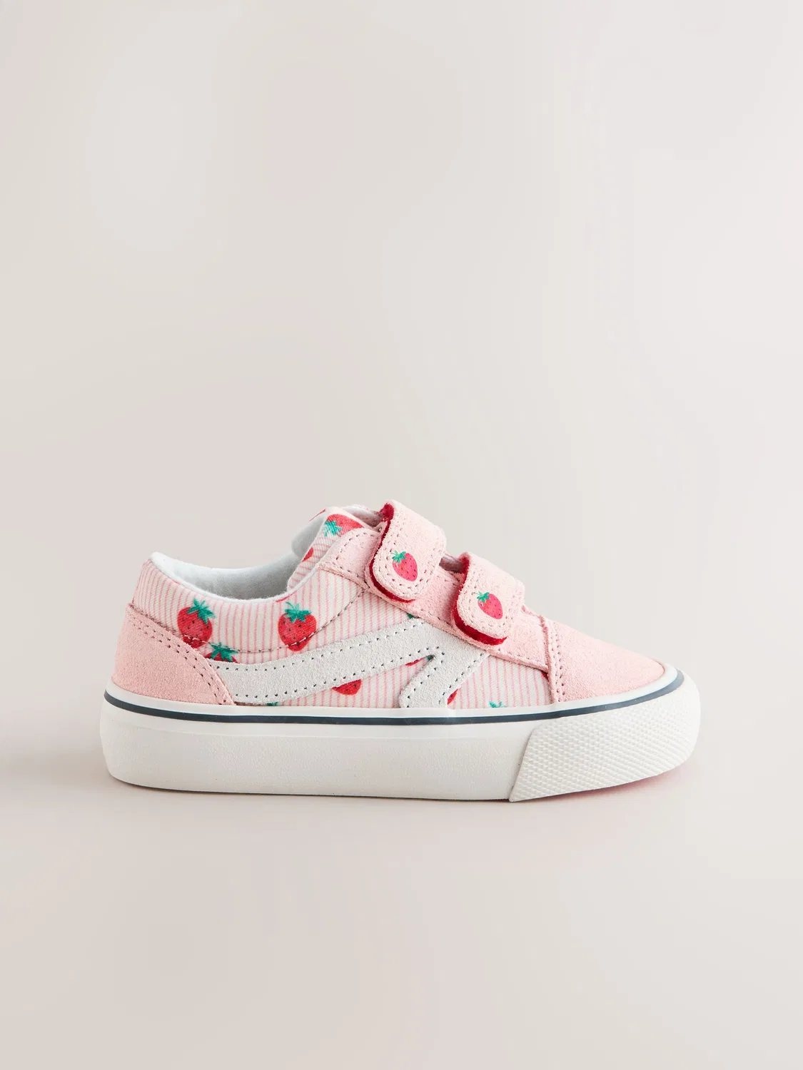 Кроссовки с липучками Pink Strawberry Next, розовый клубничный — фото 2