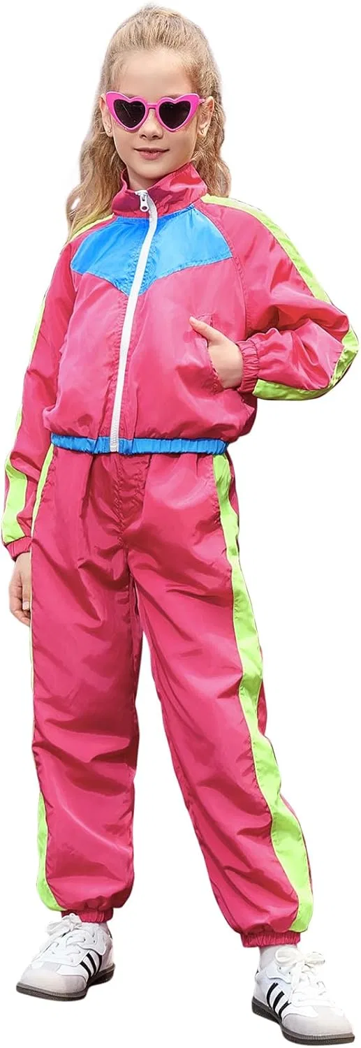 Детский спортивный костюм Perfashion, 2 предмета, Neon Hot Pink