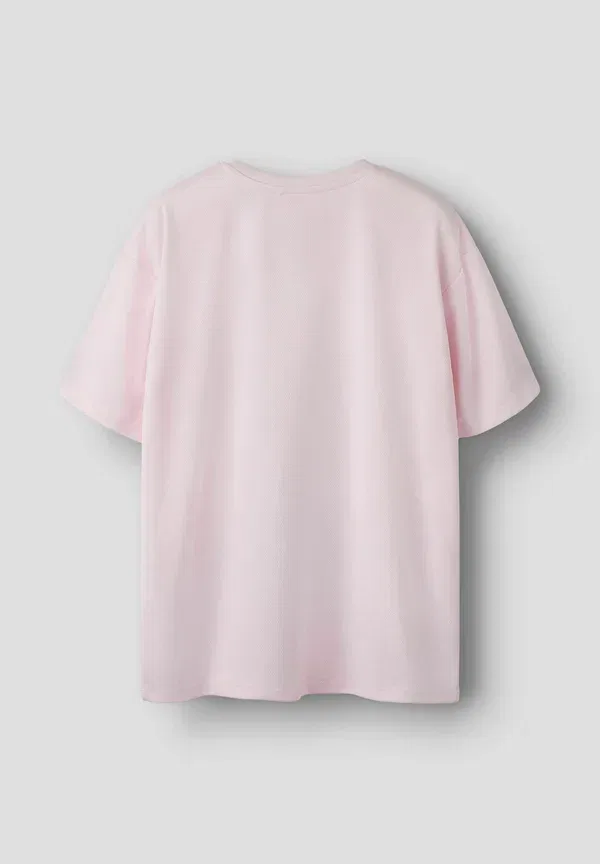 Футболка с принтом Stitch-print t-shirt Name It, Cradle Pink, розовый — фото 2