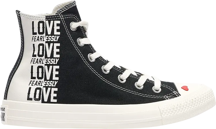 

Кроссовки Converse Chuck Taylor All Star High Love Fearlessly, черный