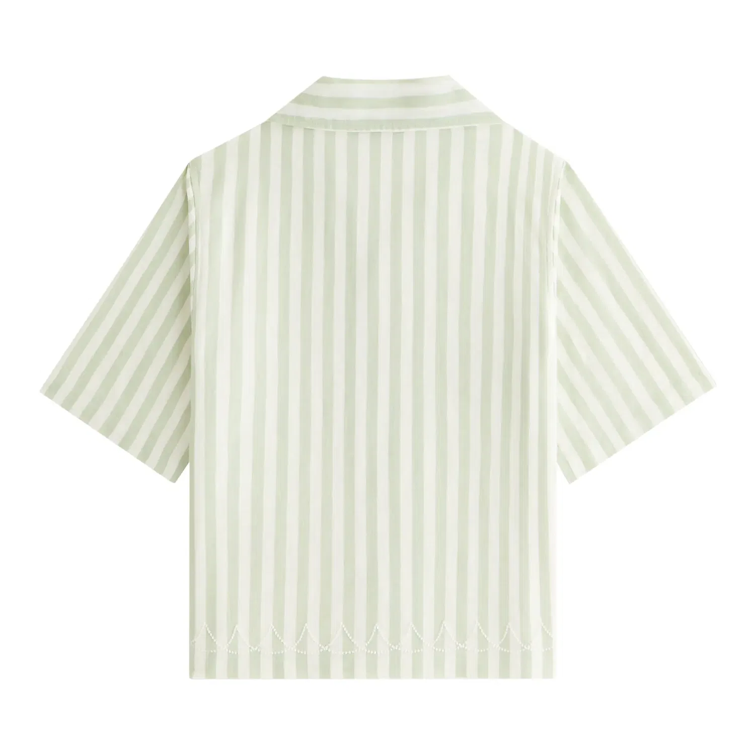 Рубашка Kith Embroidered Thompson Camp Shirt, зеленый — фото 2