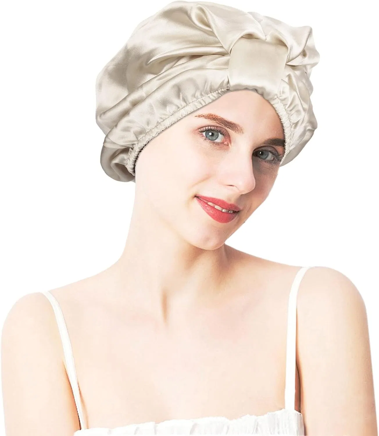 Шапочка для душа Mulberry Silk Sleep Cap, Sportmusies, Khaki