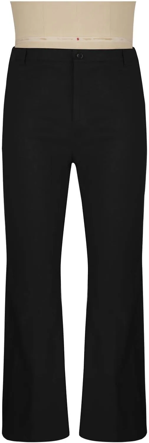 Мужские брюки-клеш с принтом 70s Disco Pants, чёрный — фото 4