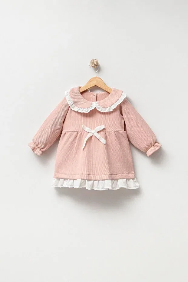 Детское платье для девочек хлопковое Mbk Garden, Pink