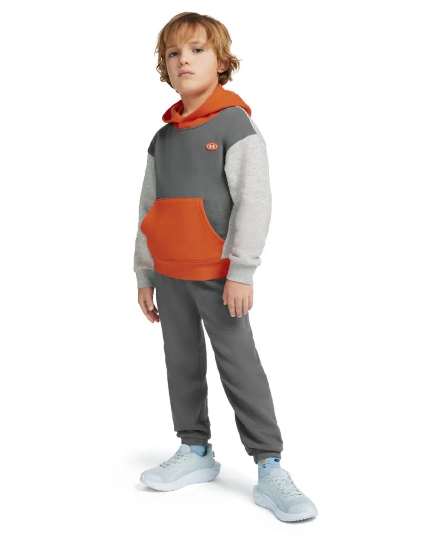 Комплект из футера с капюшоном и брюк, Rival Fleece Under Armour, Gray — фото 2