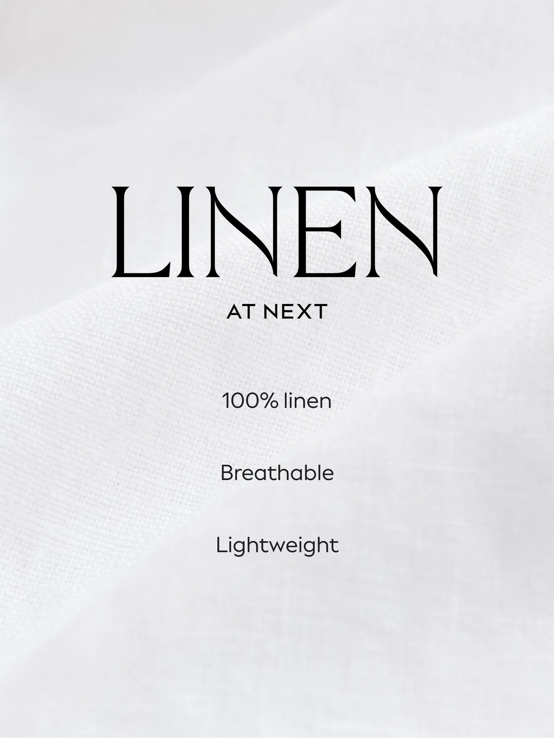 Брюки широкие укороченные из льна, Premium Linen Next, белый — фото 3