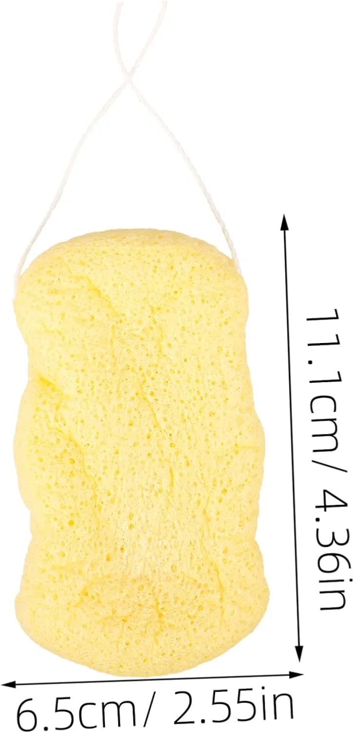 Губка для ванны VALICLUD Konjac Yellow — фото 2