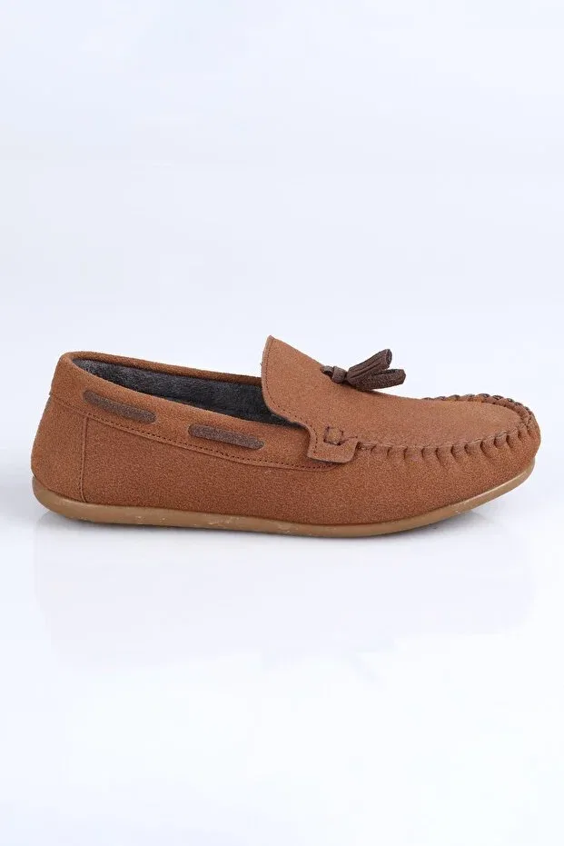 Детские туфли для мальчиков кожаные K.700 loafer f.-taba Mini Angel, Taba