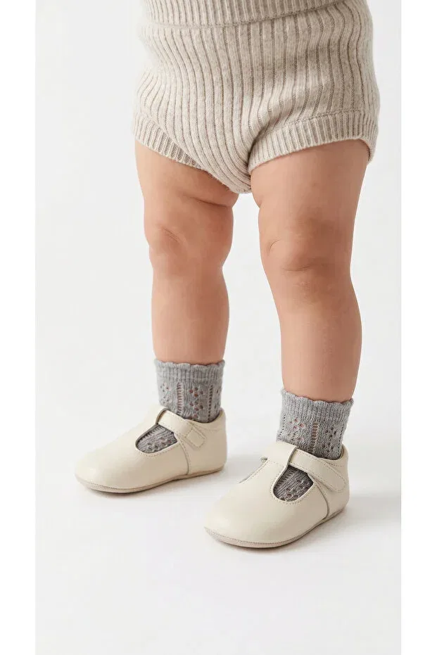 Детские носки для девочек хлопковые Basics Vizyon, Gray