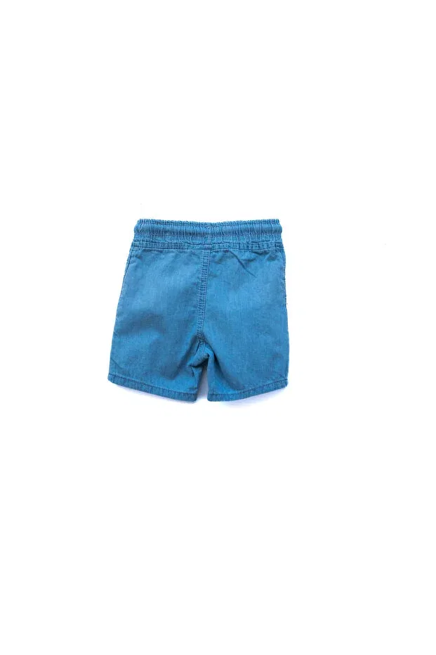 Детские шорты для девочек джинсовые Minny Max, Blue — фото 4