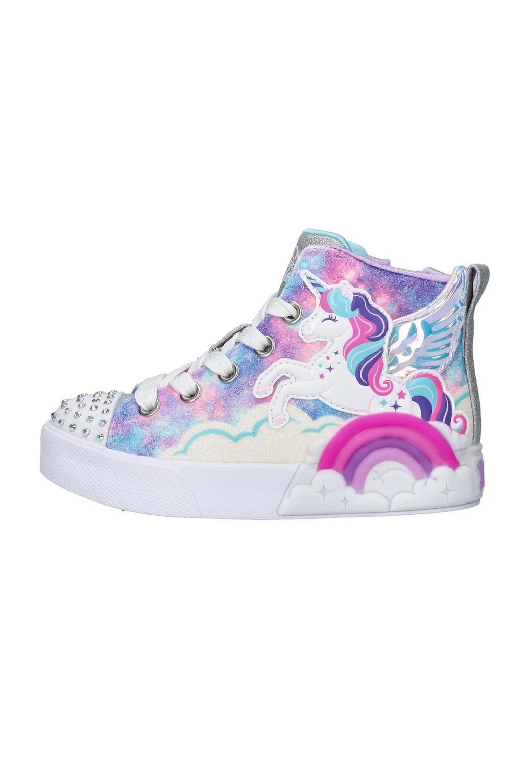 Кроссовки Twinkle Magic Meisjes - высокие кроссовки Skechers, Paars