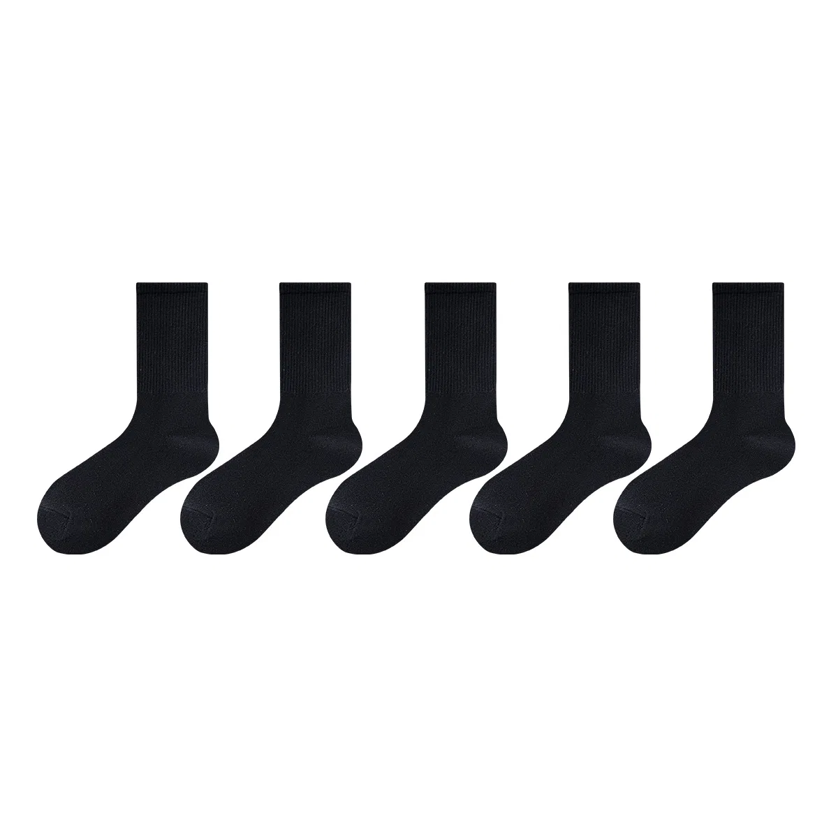 Детские носки до середины икры 5 пар, Mid Calf Socks Unisex, MIIOW