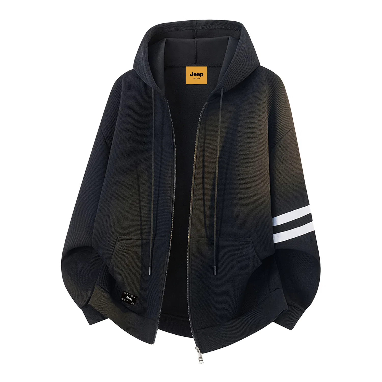 Детский свитшот с капюшоном Jeep Lifestyle, Black