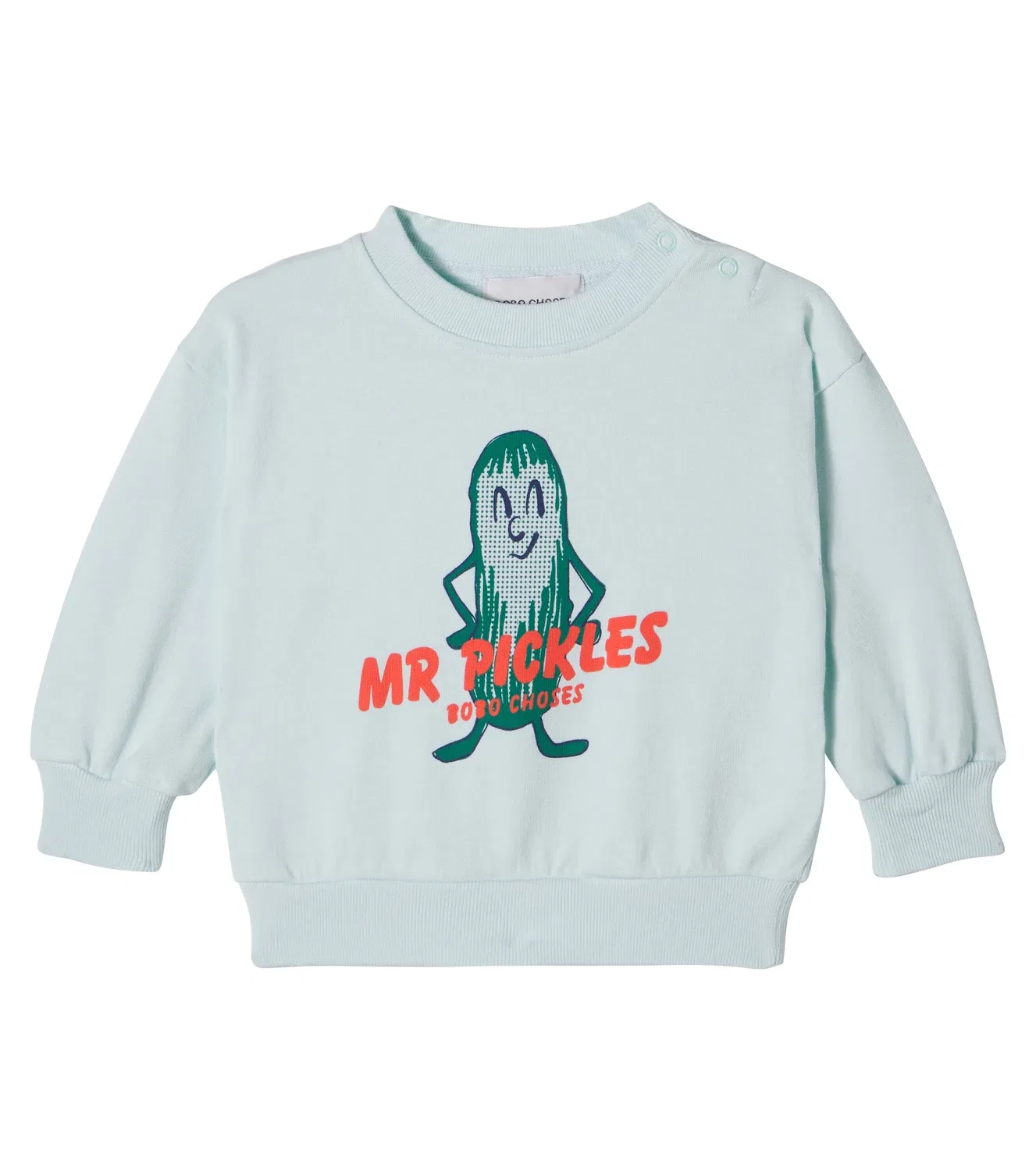 Детская толстовка с длинным рукавом из органического хлопка Bobo Choses, синий