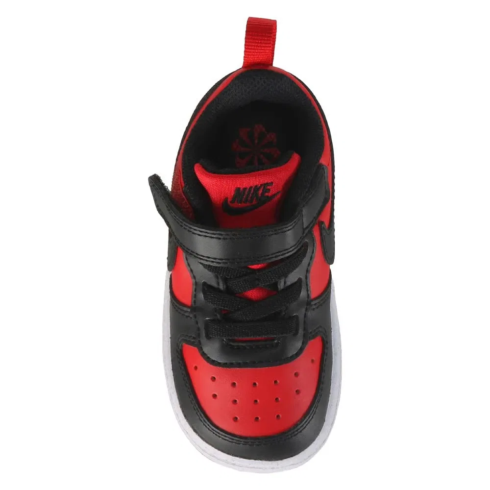Детские кроссовки Kids' court borough low recraft для малышей Nike, Red/Black — фото 4