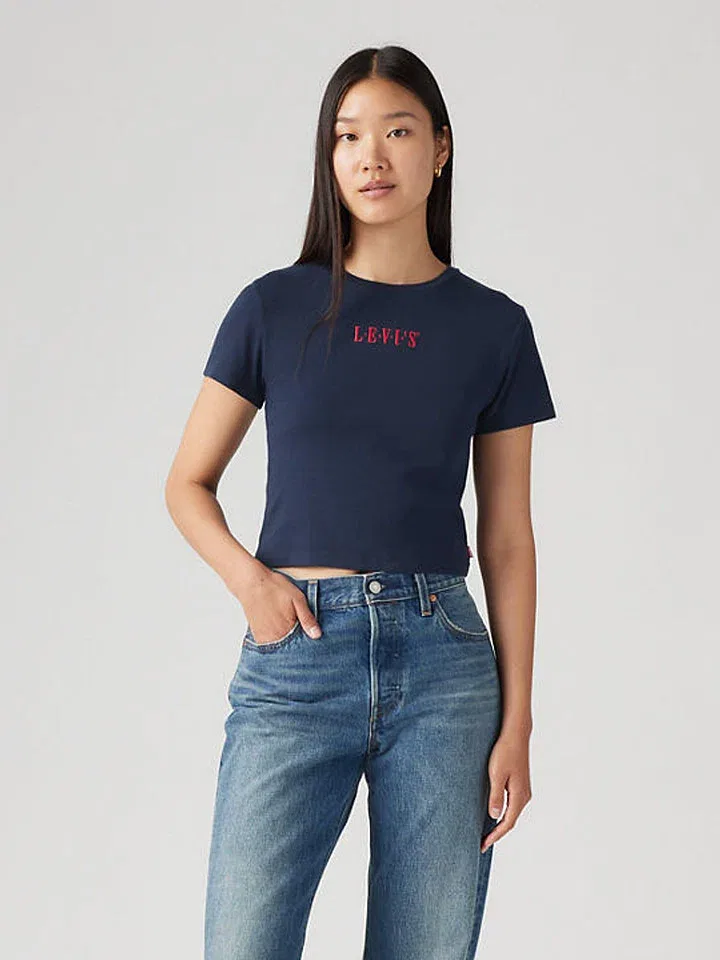 Футболка с круглым вырезом Levi's, Dark Blue