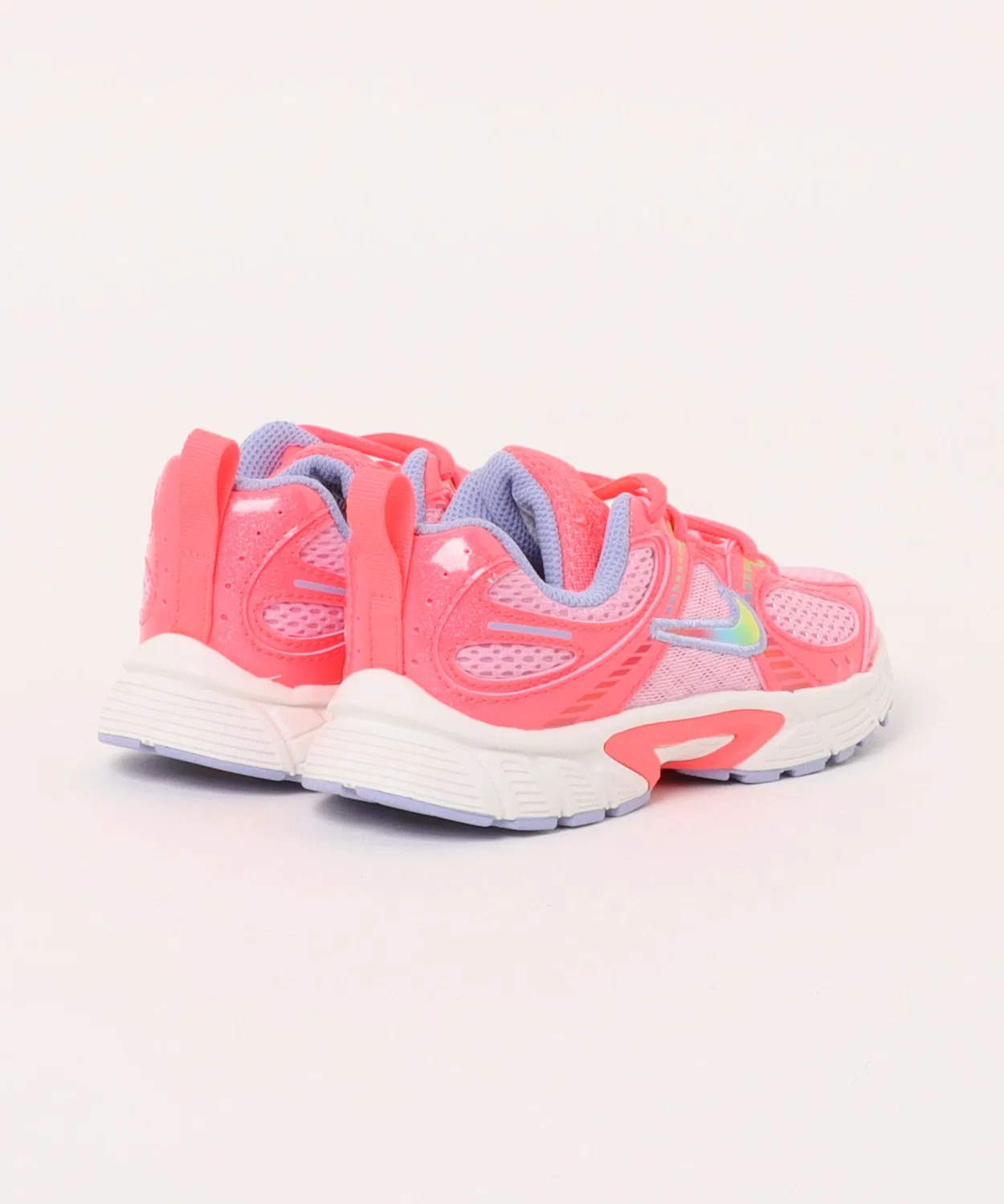 Детские кроссовки на шнуровке с принтом V5 RNR LACE BP NIKE, Pink — фото 2