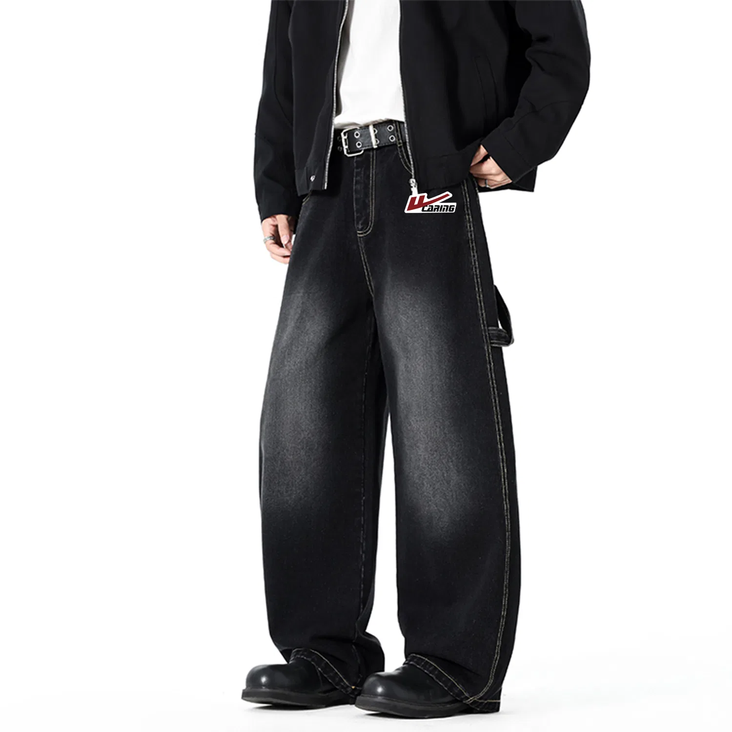 Детские джинсы прямого кроя Unisex Moderate Straight Fit Jeans WARRIOR