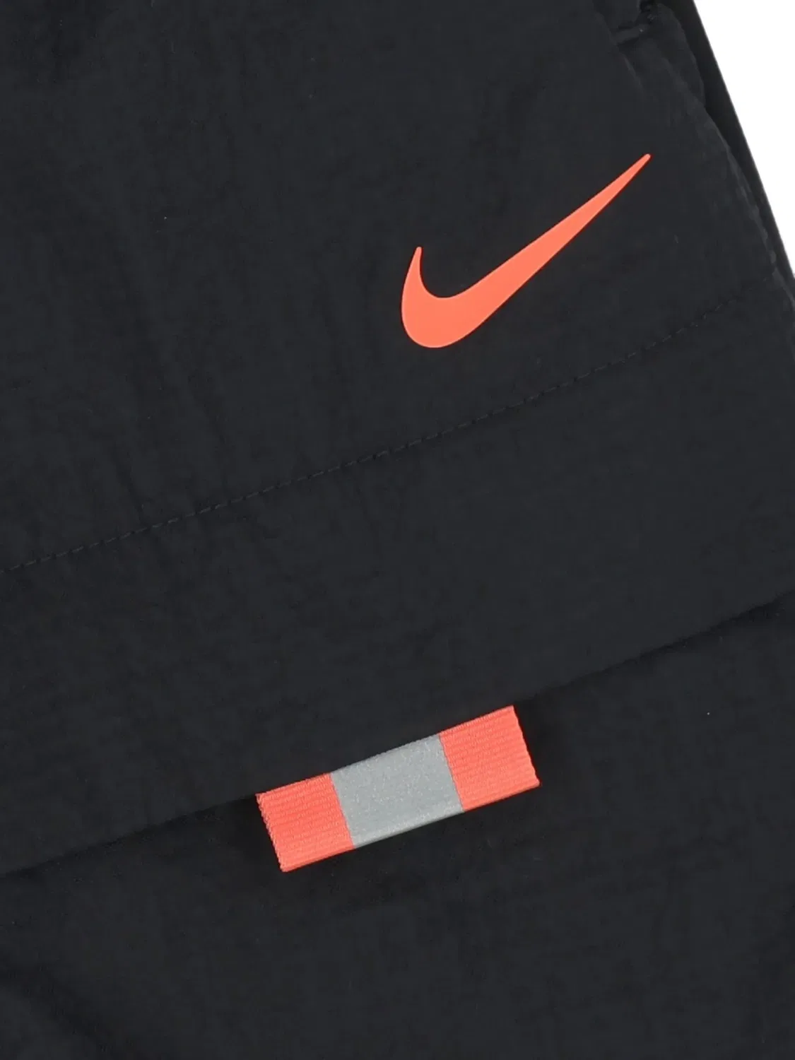 Шорты карго Swoosh Nike Kids, черный — фото 3