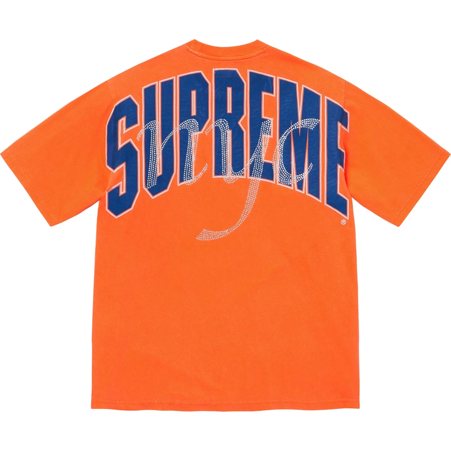 Футболка с круглым вырезом Supreme, Orange